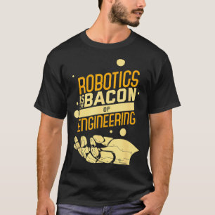 Robotik är bakgrunden till ingenjörsfunktionen i d t shirt