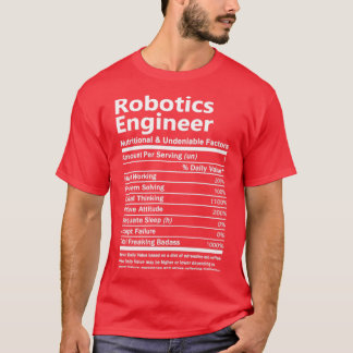 Robotik Ingenjör näringsgren och undeni T Shirt