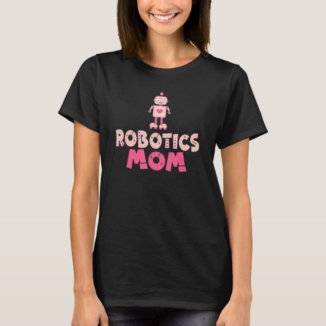 Robotik Mamma T Shirt (Framsida)