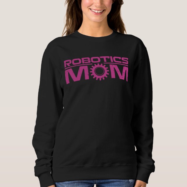 Robotik Mamma T Shirt (Framsida)
