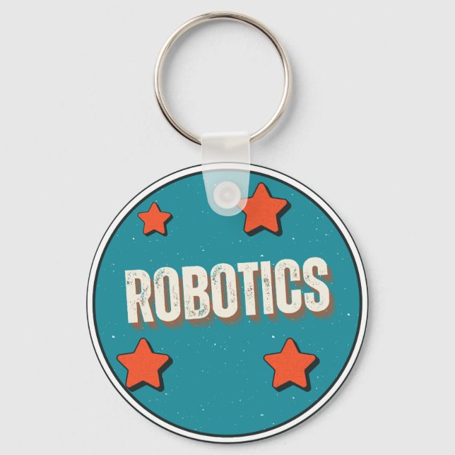 Robotik studiefält nyckelring (Framsida)