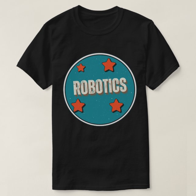 Robotik studiefält t shirt (Design framsida)