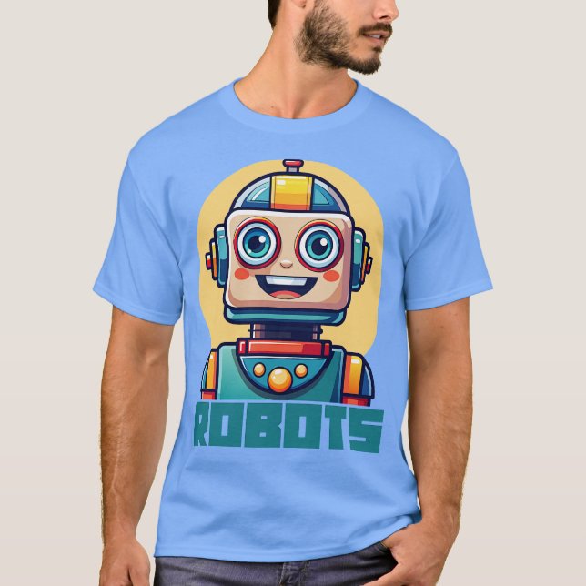 Robotik T Shirt (Framsida)