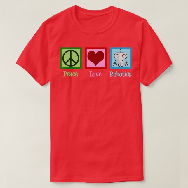 Robotik T Shirt (Design framsida)
