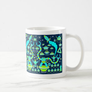 Robotinvasion Kaffemugg
