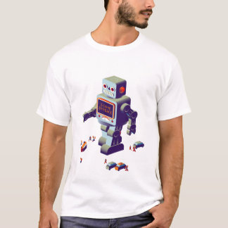 robotinvasionutslagsplats t-shirt