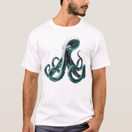 Robotisk oktopus - Teknisk Futuristiska - Teknisk T Shirt