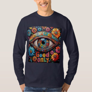 Robotisk syn och Blommigt Harmony T Shirt