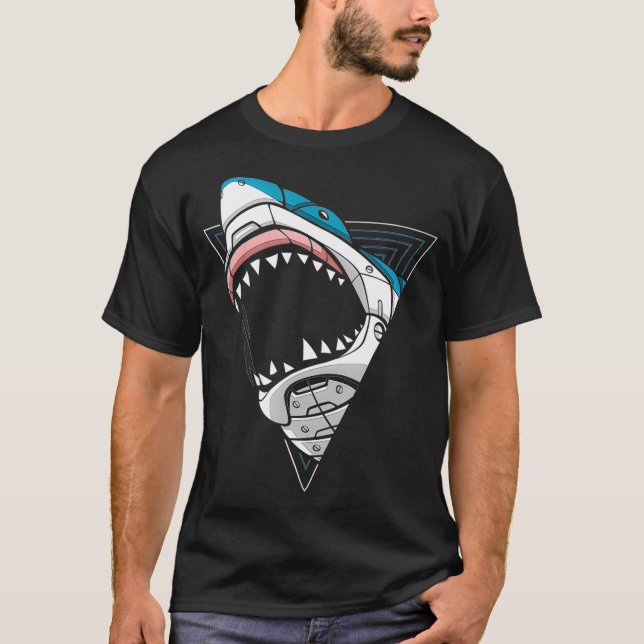 Robotisk T Shirt (Framsida)