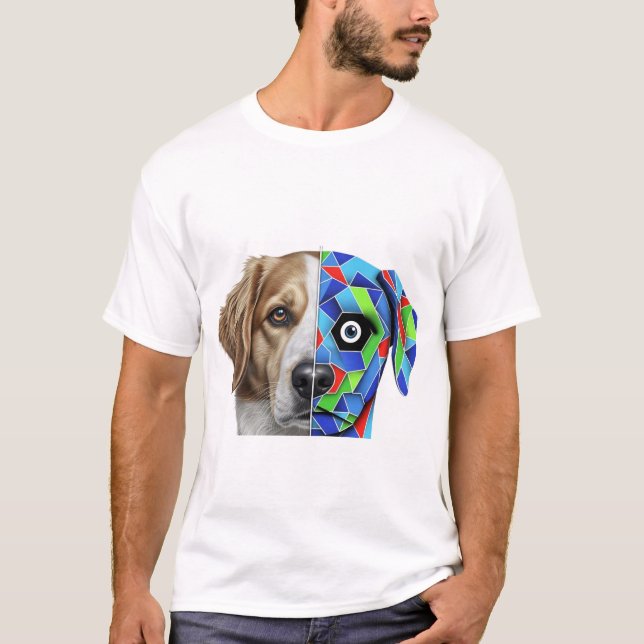 robotisk t-shirt (Framsida)