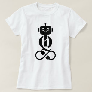 Robotisk underrättelsekvot (IQ) är oändlig T Shirt