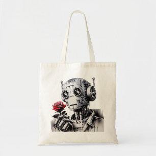 Robotkärlek 01 tygkasse
