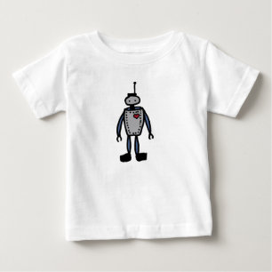 Robotkärlekbebis eller ungeromper t-shirt