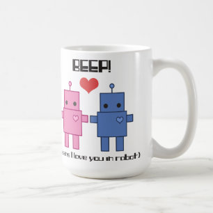 Robotkärlekmugg Kaffemugg