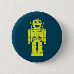 Robotklistermärke Knapp