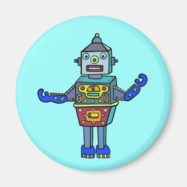 Robotman Magnet (Framsidan)