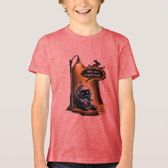 Robotmemes | Rolrig AI- och teknikhumor T Shirt (Framsida)