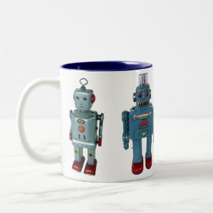 Robotmugg Två-Tonad Mugg