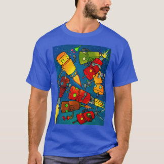 Robotparty 2 tee shirt