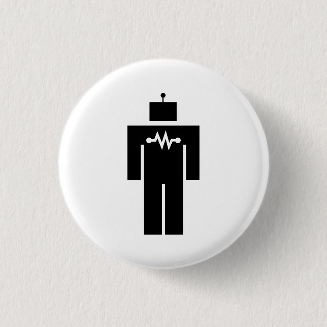 Robotpictogramen knäppas knapp (Framsida)