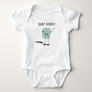 Robotpojke Baby Shower T Shirt