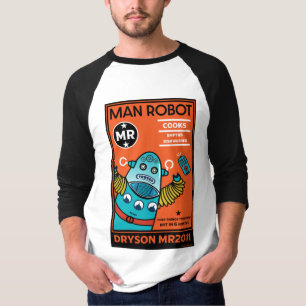 Robotpresenter för årsdag eller bröllop t shirt