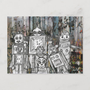 Robots 11 vykort