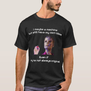 Robots har också känslor.. t shirt