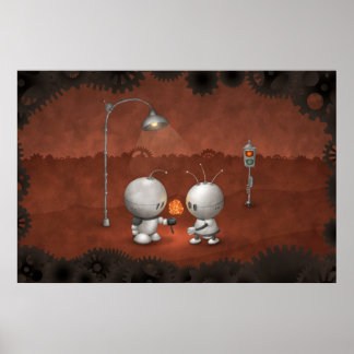 Robots i Kärlek Poster