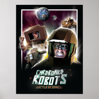 Robots i rymden poster