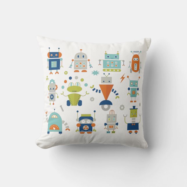Robots Kudde (Framsida)