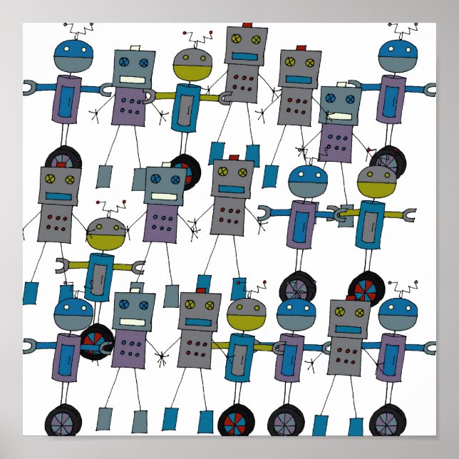 Robots, Robots, Robots! Poster (Framsidan)