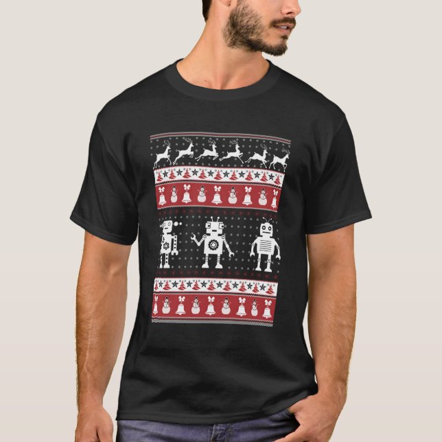 Robots Ugly T Shirt (Framsida)