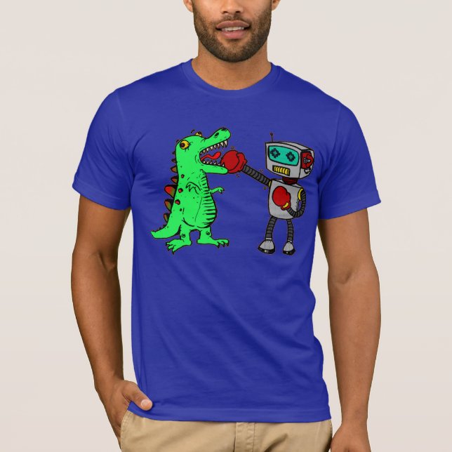 Robotstansmaskiner! Tee Shirt (Framsida)