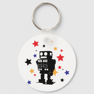 Robotstjärna Nyckelring