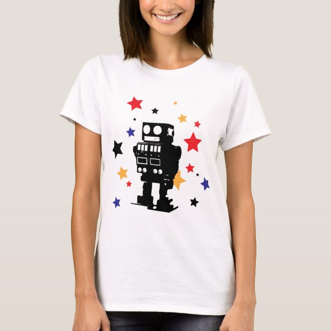 Robotstjärna T-shirt (Framsida)