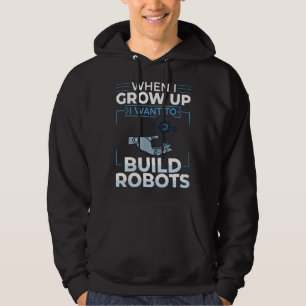 Robotteknikingenjör Programvara som bygger robotar Hoodie
