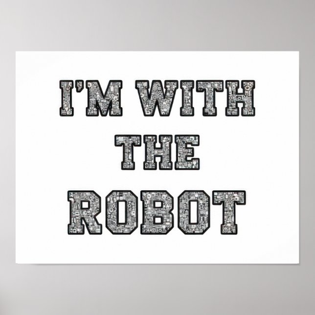 Robottext Poster (Framsidan)