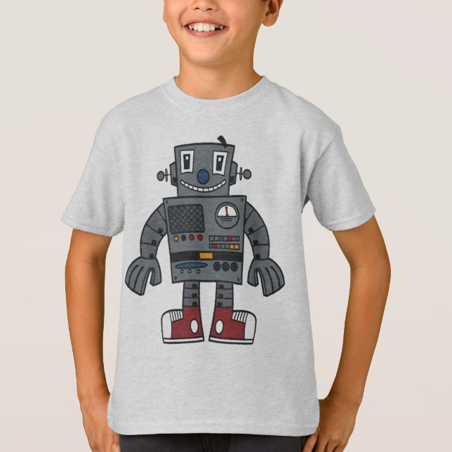 Robotunge Tee Shirt (Framsida)
