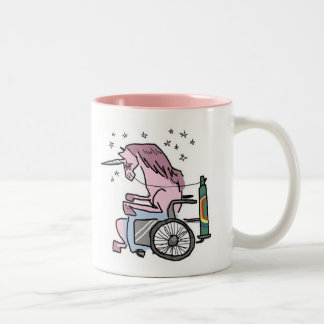 RobotUnicornattack Två-Tonad Mugg