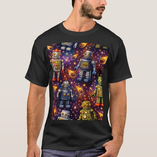 Robotutforskningsföretag T Shirt (Framsida)