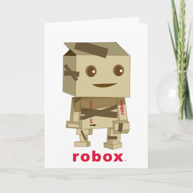 Robox! Vännen! Kort (Framsida)