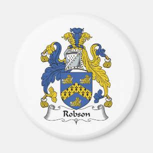 Robson familjvapensköld magnet