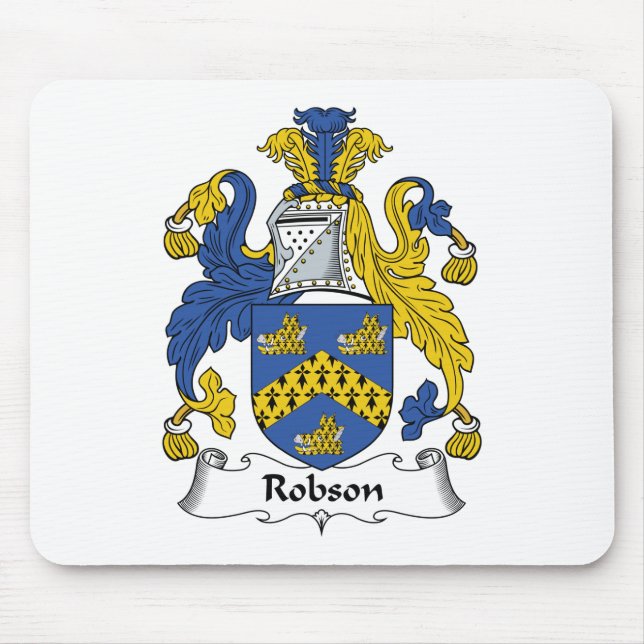 Robson familjvapensköld musmatta (Framsidan)