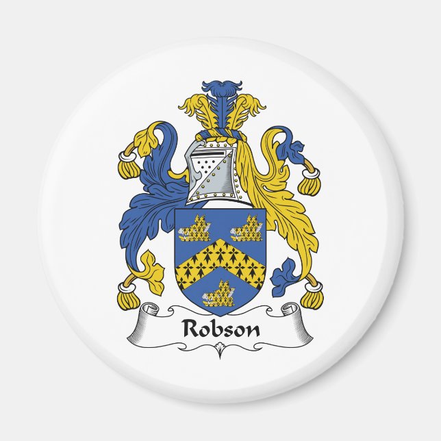 Robson Family Crest Magnet (Framsidan)