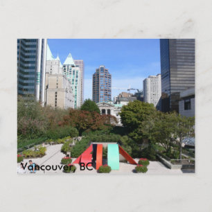 Robson Square Vancouver, BC Vykort