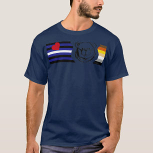 ROBUST BANDS BLACK LEATHER T SHIRT