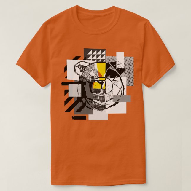 ROBUST BAR PATCHWORK T SHIRT (Design framsida)