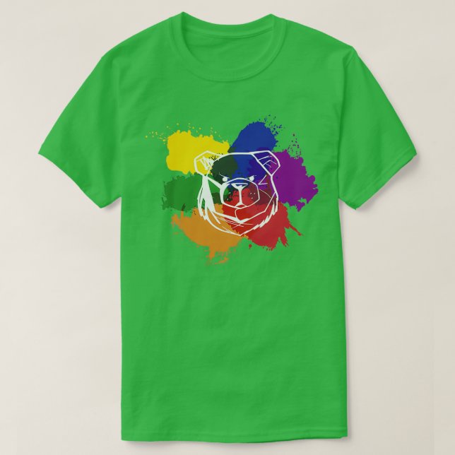 ROBUST BAR PRIDE LGB T SHIRT (Design framsida)