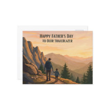 robust bergslandskap för faders dag